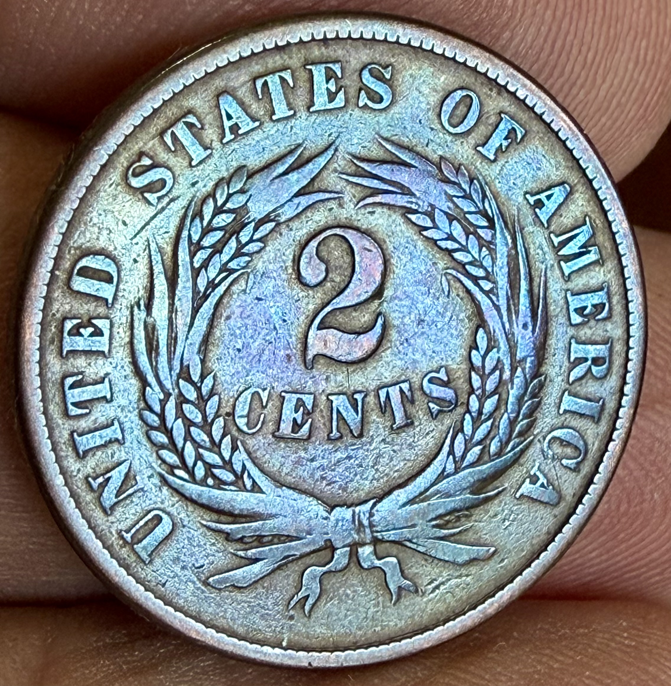 1866 Two Cent view 2