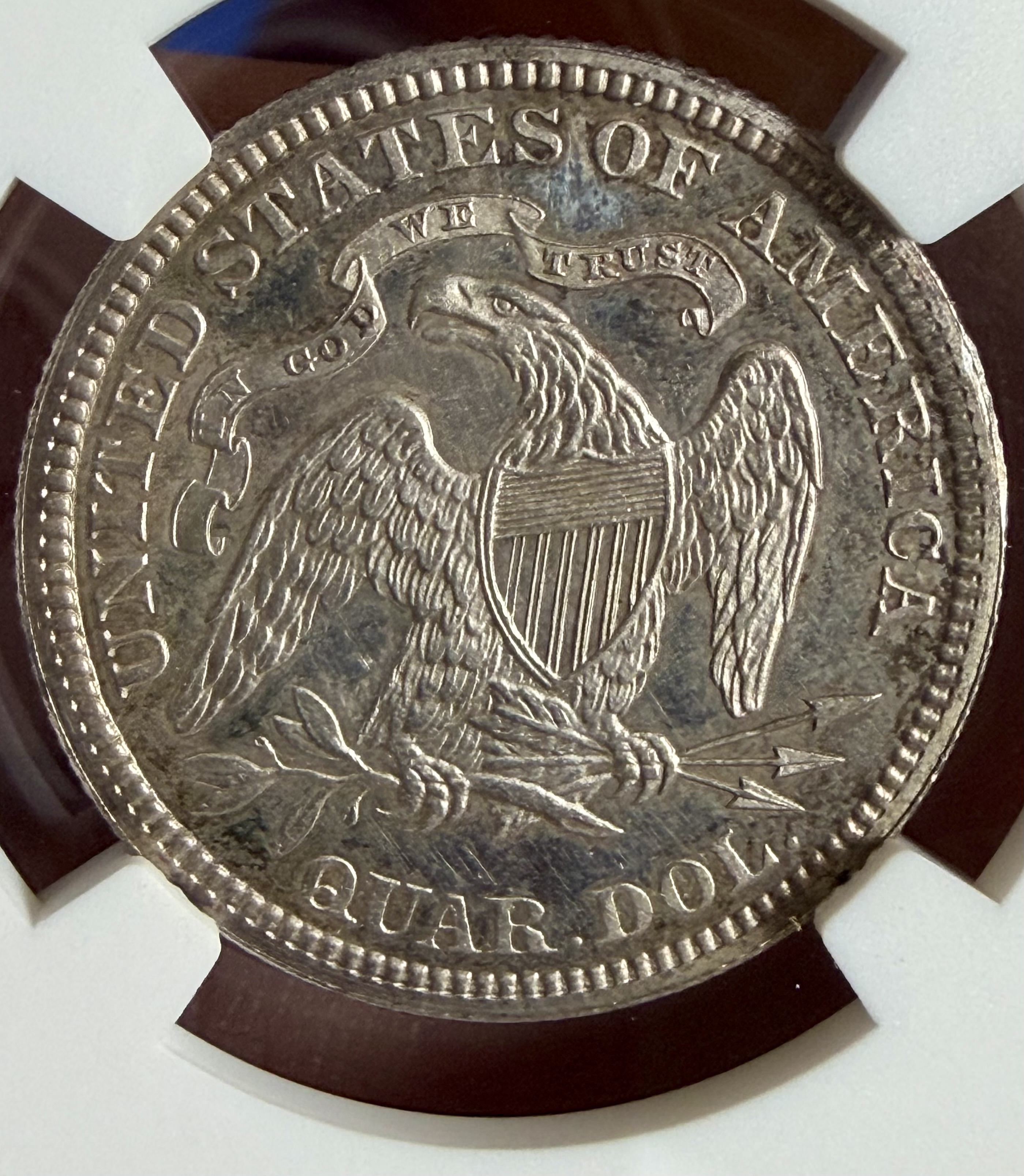 1882 PROOF QUARTER  view 3