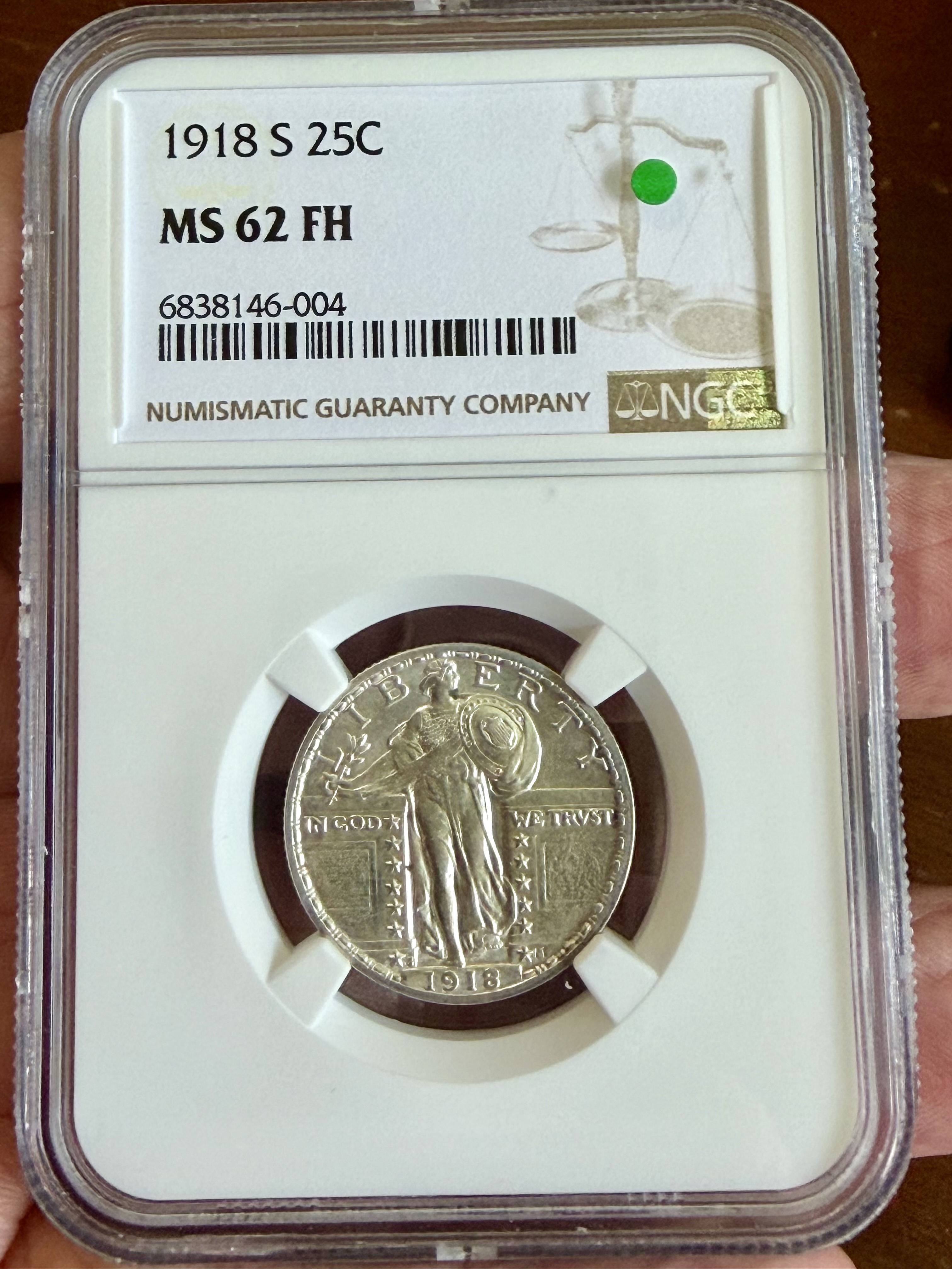1918 S FULL HEAD SLQ 