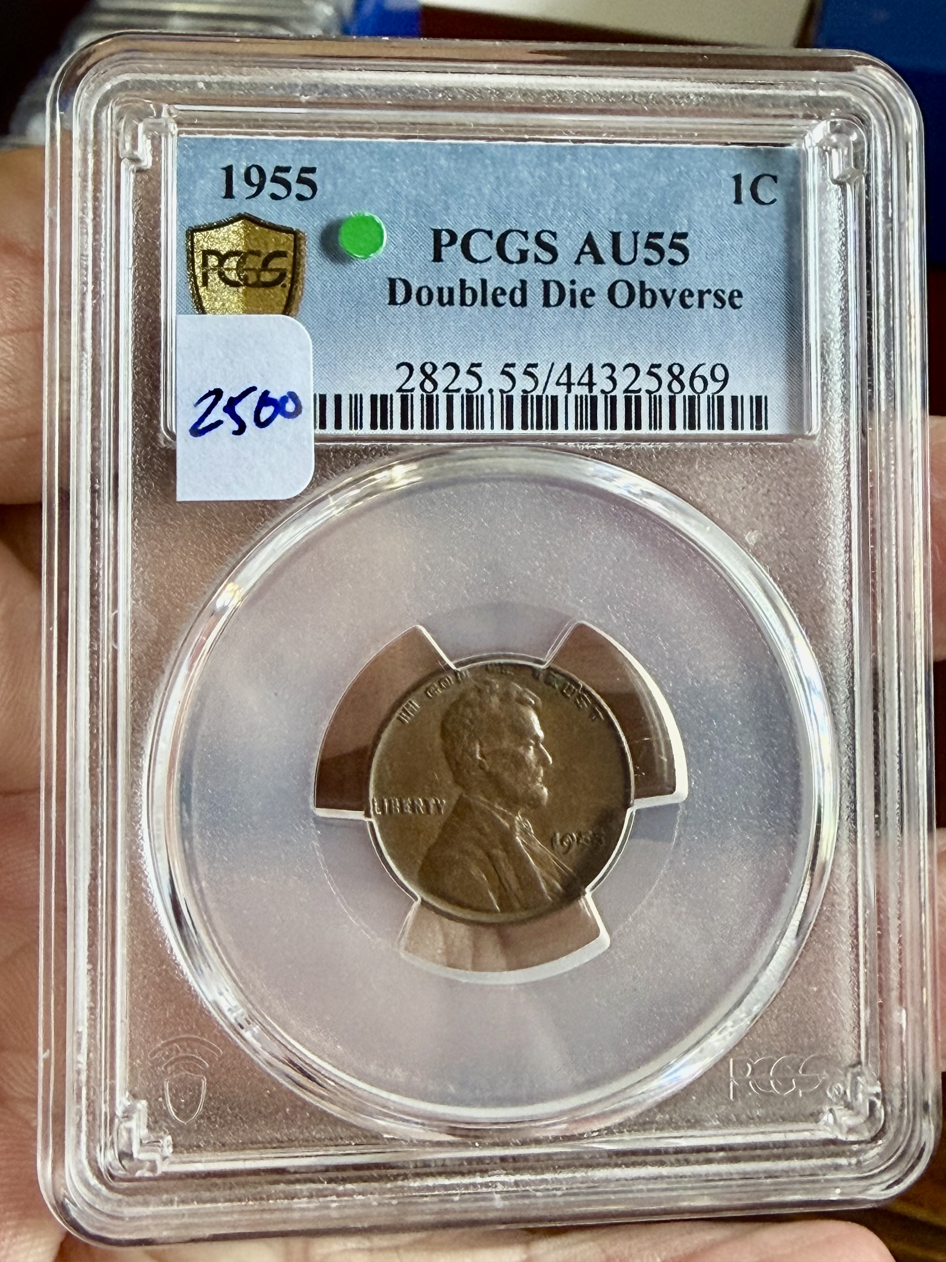1955 DOUBLE DIE AU55