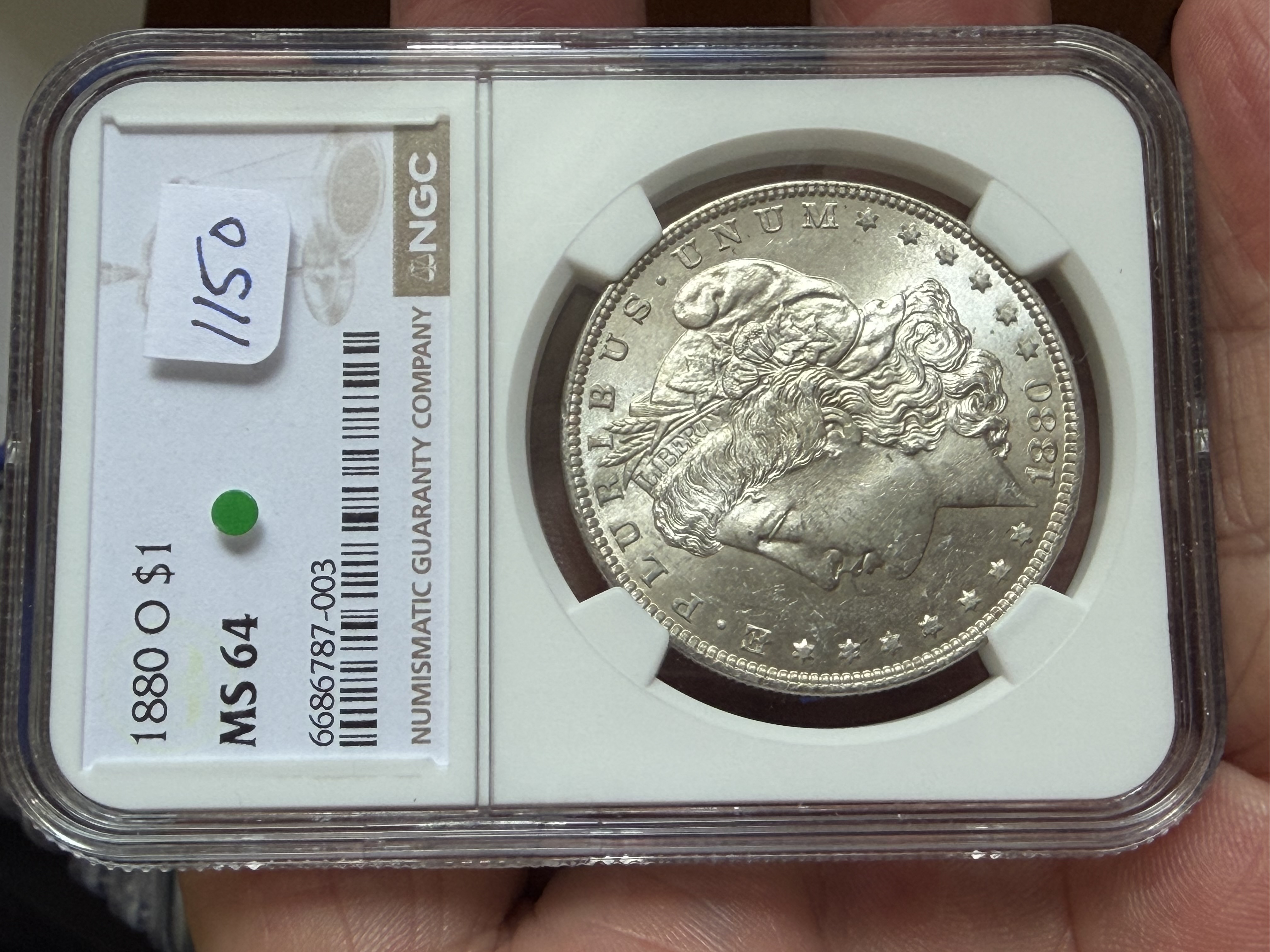 1880 O MORGAN DOLLAR