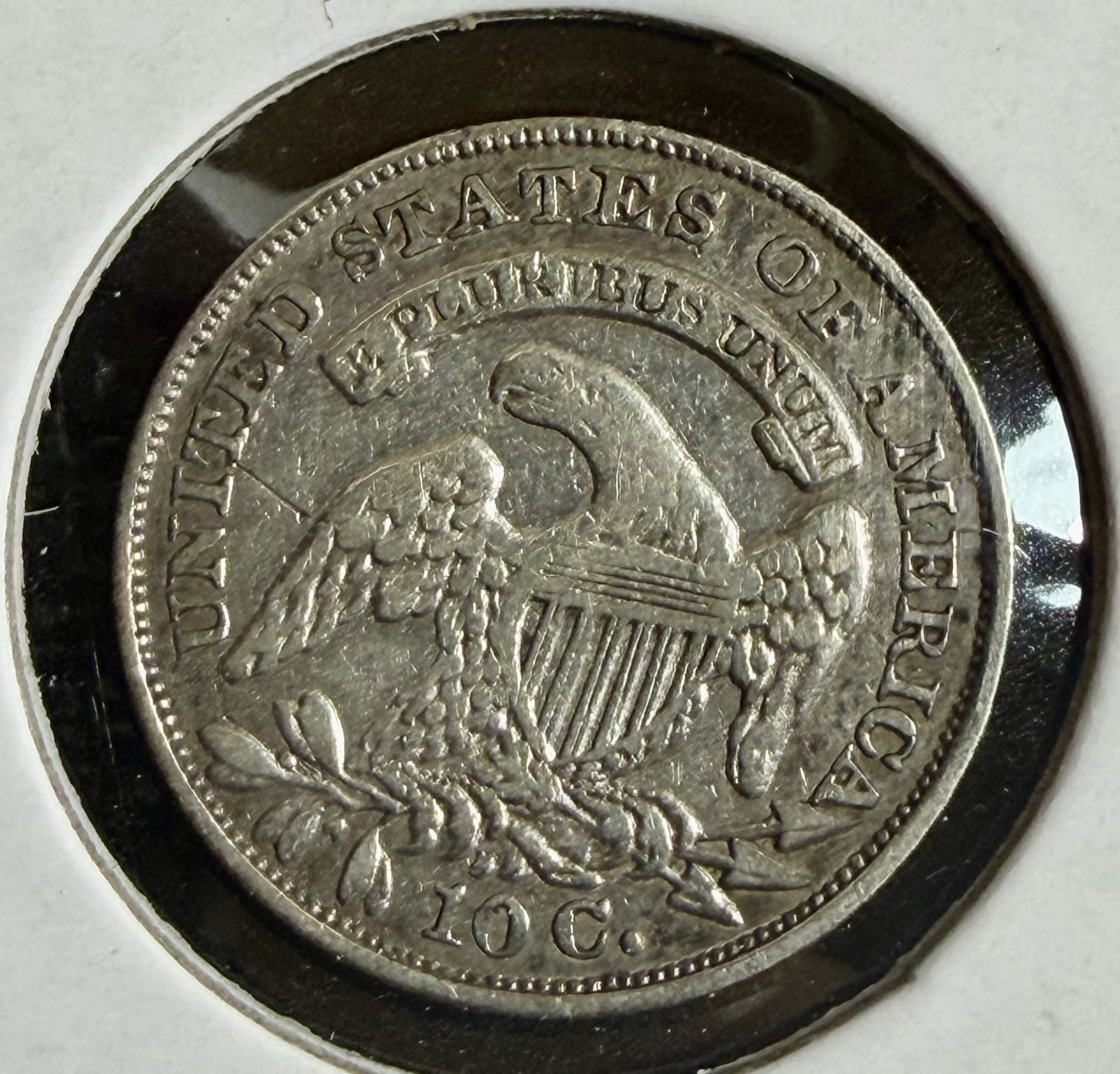 1832 Bust Dime view 2