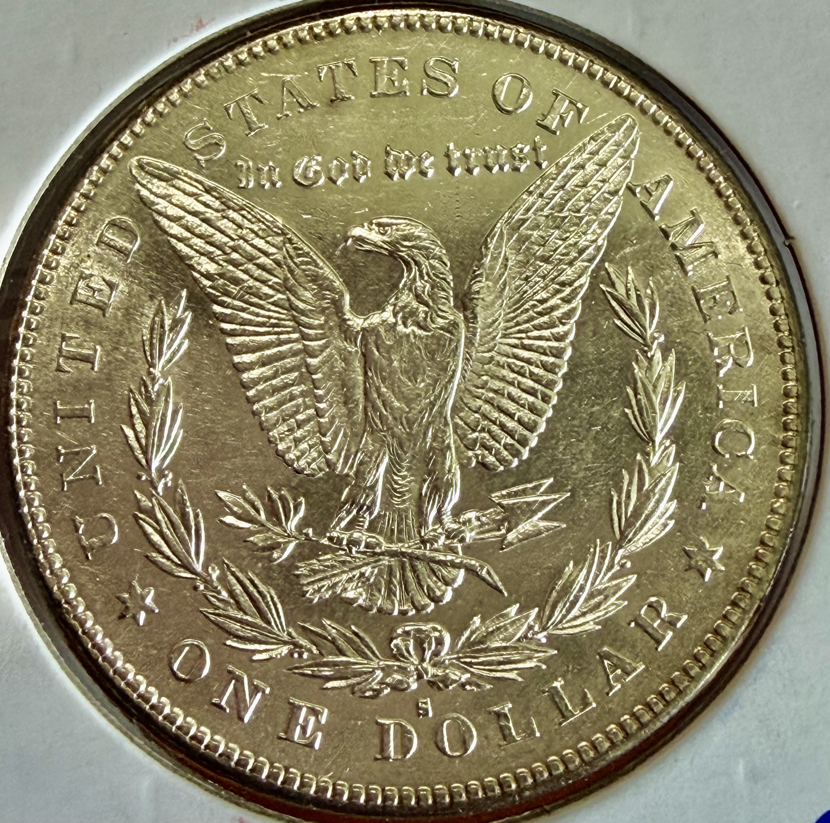 1878 S MORGAN DOLLAR  view 2
