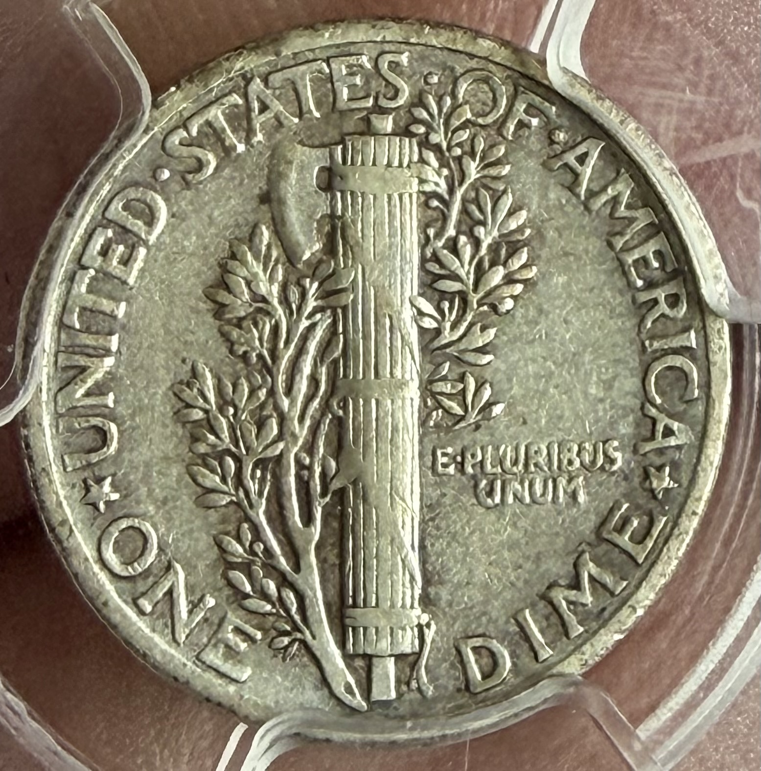 1942/1 MERCURY DIME view 4