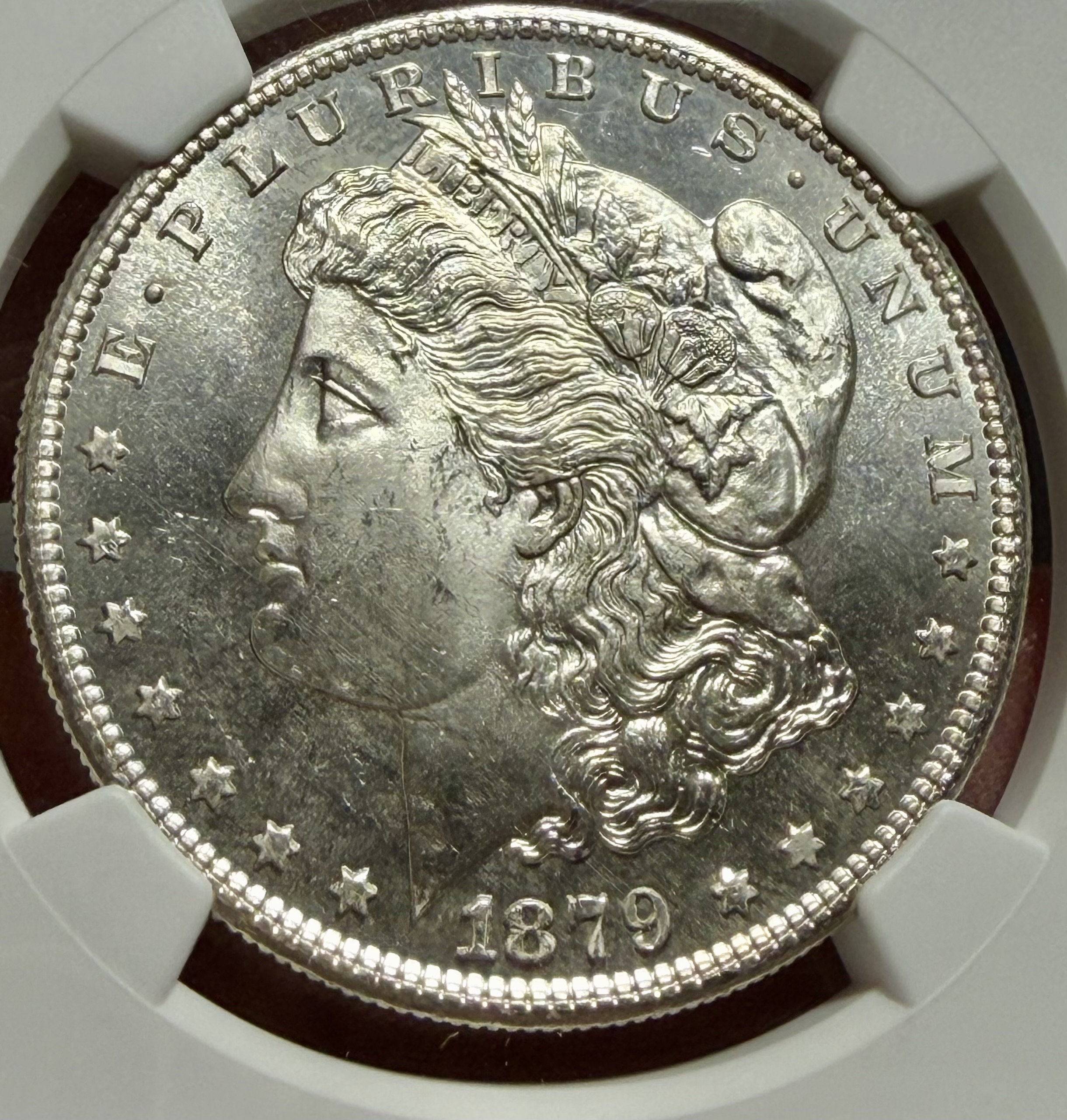 1879 S MORGAN DOLLAR  view 2
