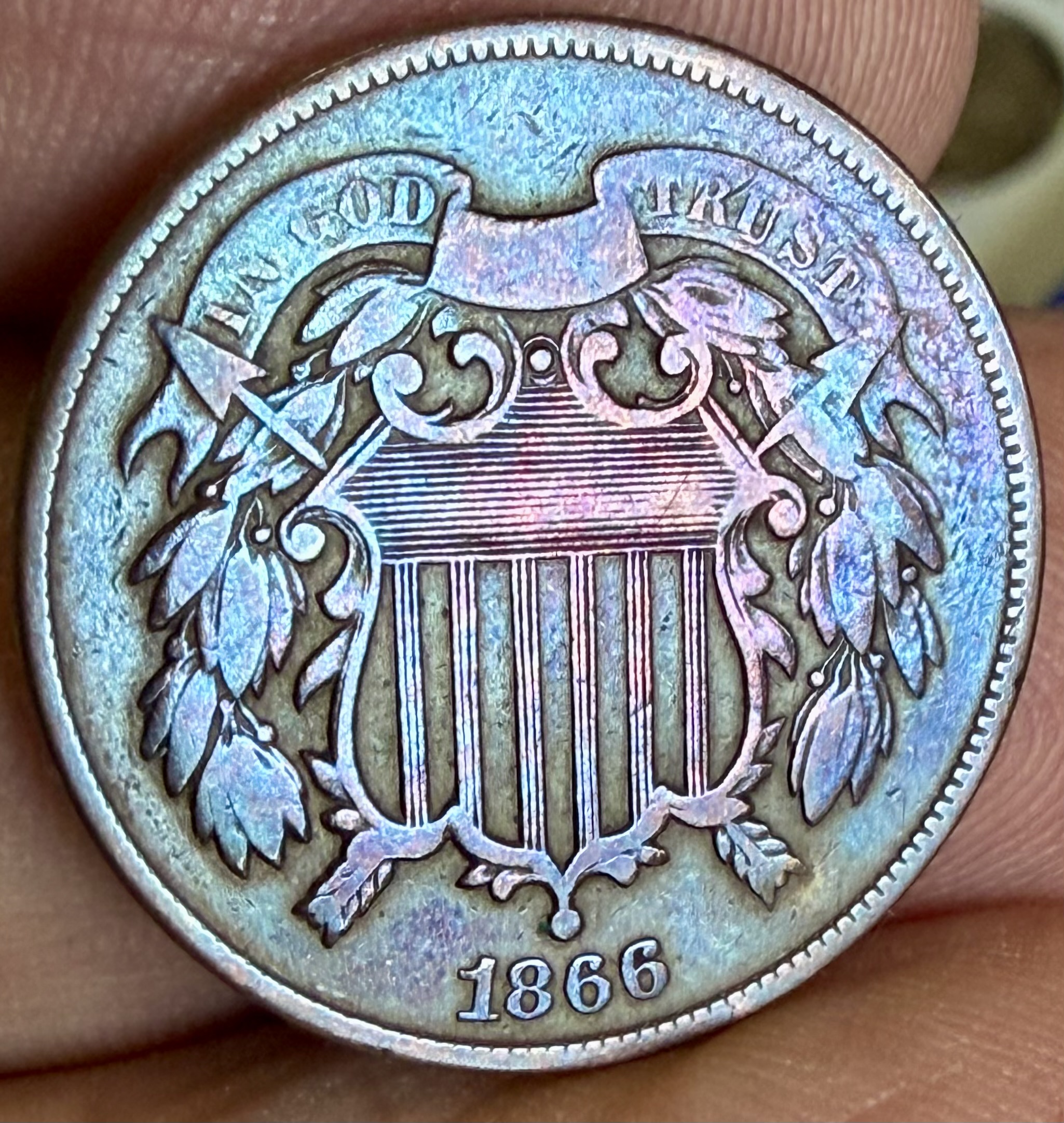 1866 Two Cent