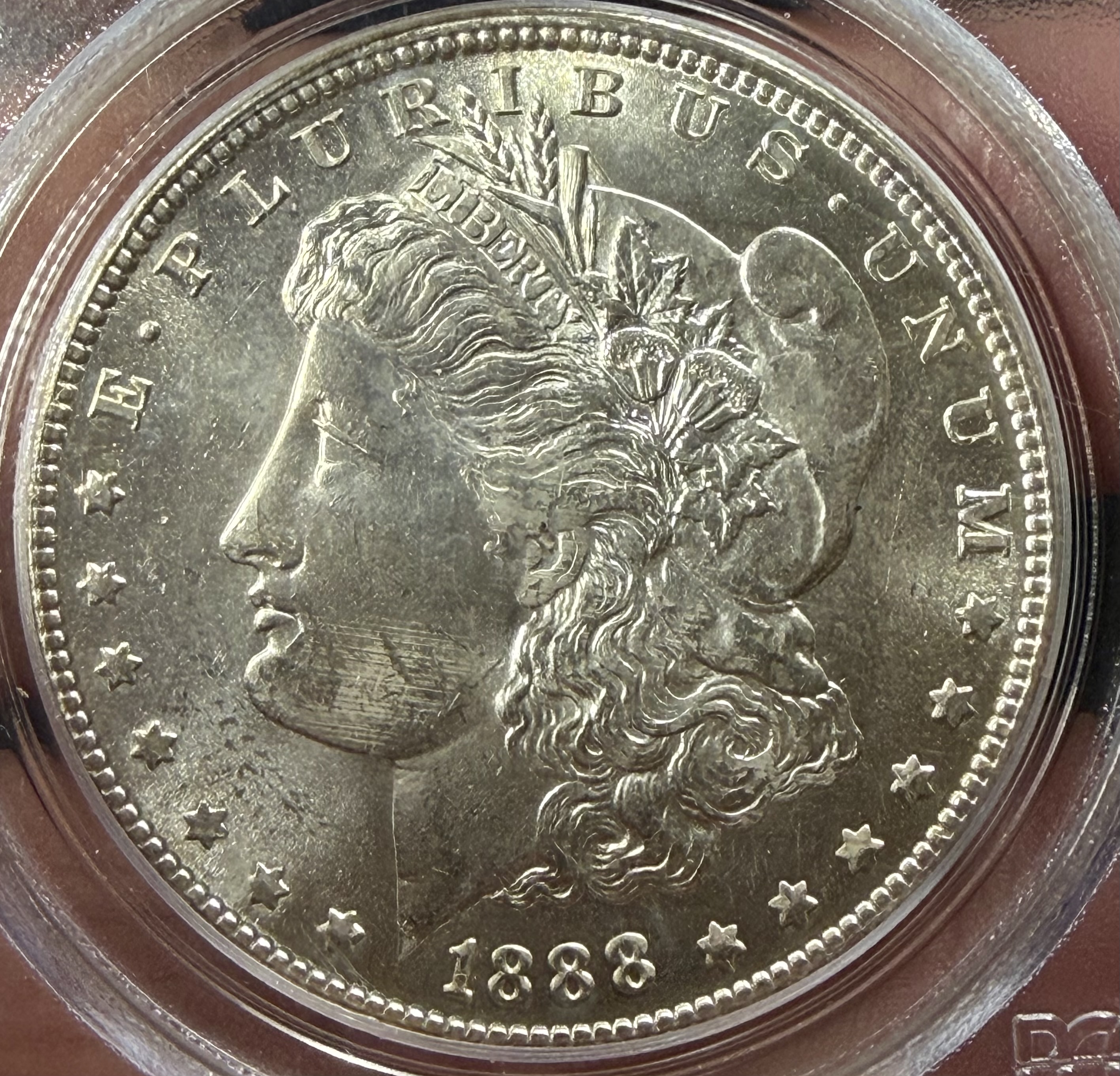 1888 S MORGAN DOLLAR OGH view 2