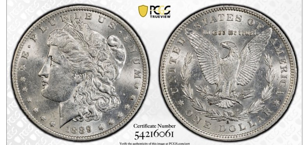 1889 O MORGAN DOLLAR 